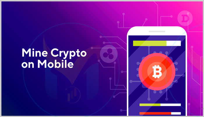 استخراج بیت کوین با موبایل